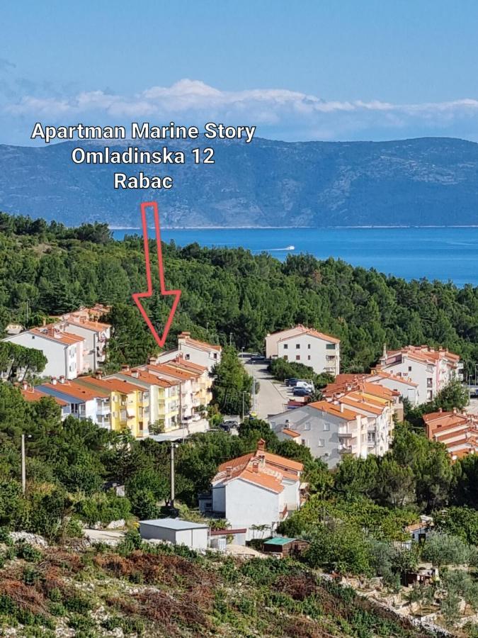 Apartment Marine Story Rabac Exterior foto